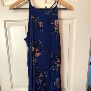 Mini blue sundress